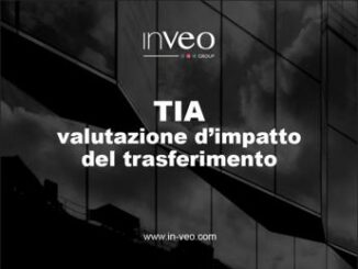 Inveo Group ecco Tia tool passaporto per trasferimento dati extra Ue