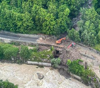 Maltempo pioggia e frane in Piemonte e Valle dAosta evacuate oltre 200 persone