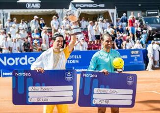 Atp Bastad Nadal ko in finale vince il portoghese Borges