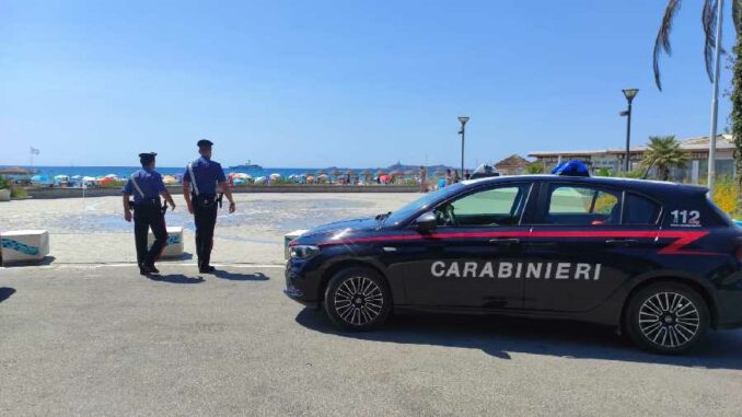 Carabinieri a Villasimius