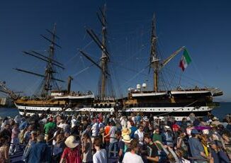 Made in Italy 72 mila visitatori per tappa a Los Angeles del tour mondiale della Nave Amerigo Vespucci