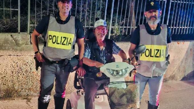 Poliza stradale di Sanluri soccorre un ottantenne in difficoltà nella statale 131