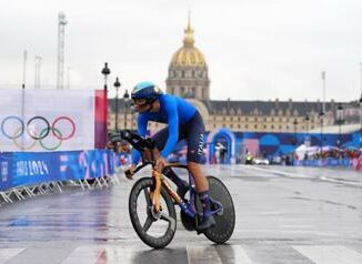 Parigi 2024 Ganna argento nella cronometro prima medaglia Italia