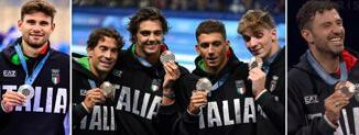 Parigi 2024 Italia apre con 3 medaglie Ganna Samele e 4x100 1