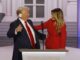 Trump Melania e il bacio al Var Video