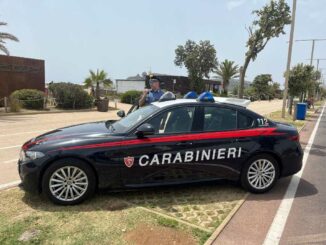 carabinieri controlli al poetto di cagliari