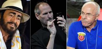 Cancro al pancreas da Pavarotti a Steve Jobs ed Eriksson chi ha colpito