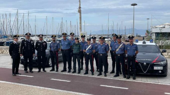 Il generale Iasson a Caliari incontra i cargabinieri per gli auguri di ferragosto