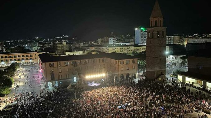 Concerto di Mr. Rain a Carbonia