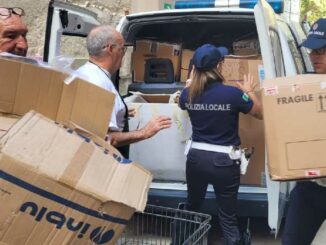 Donazioni della Polizia Locale di Sassari