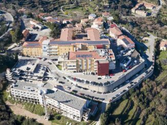 Panoramica dell'ospedale Nostra Signora della Mercede di Lanusei