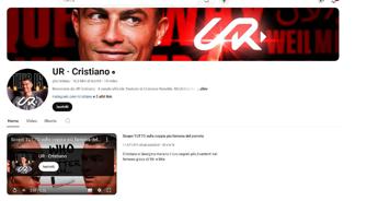 UR Cristiano Cristiano Ronaldo su Youtube per conquistare nuovi record