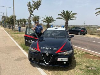 controllo carabinieri poetto cagliari