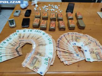 droga e denaro sequestrato ad ottantenne di zagarolo roma