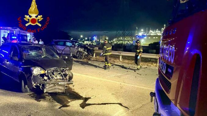 Incidente stradale ad assemini