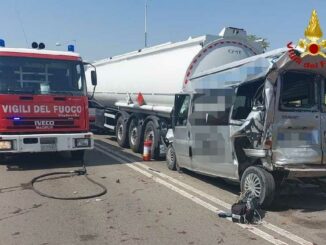 Incidente stradale Capoterra