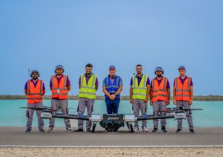 EANAN raggiunge nuovi traguardi con la riuscita della prova di volo del drone per carichi pesanti UAV Unmanned Aerial Vehicle