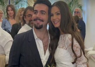 Ignazio Boschetto de Il Volo si e sposato il si a miss Venezuela Michelle Bertolini Video