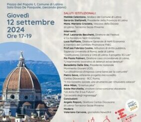 Latina il 12 settembre in Comune levento pre Festival Nazionale dellEconomia Civile