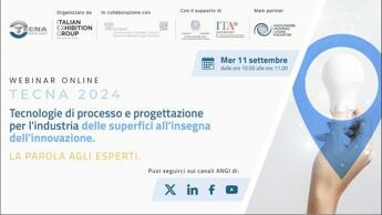 Tecna 2024 Webinar Tecnologie di processo e progettazione per lindustria delle superfici