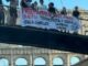 Terrorista e Israele blitz Collettivi al Colosseo a sostegno palestinesi arrestati