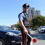 Posto di blocco dei Carabinieri