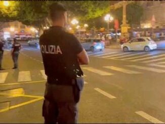 controlli della polizia di stato a Cagliari