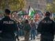 Corteo pro Palestina a Roma citta blindata 1.600 controllati 19 in Questura