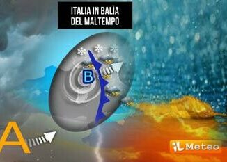 Italia in balia del maltempo pioggia vento e neve fino al weekend