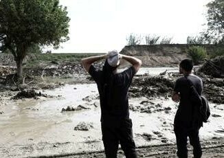 Maltempo Emilia Romagna fiume Lamone rompe argine a Traversara