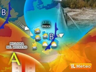 Maltempo su mezza Italia migliora nel weekend previsioni meteo