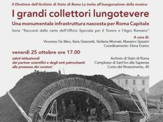 Mostre al via I grandi collettori lungotevere linfrastruttura nascosta di Roma