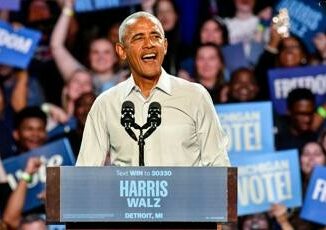 Obama e il rap per Kamala Harris sulle note di Eminem Sono nervoso