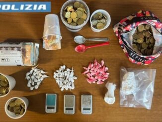 arresto per spaccio di droga a cagliari