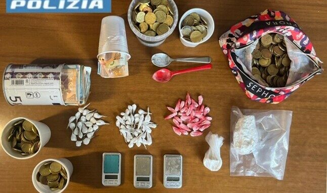 arresto per spaccio di droga a cagliari