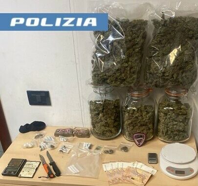 droga sequestrata a cagliari