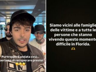 The Kolors bloccati in aeroporto Luragano Milton ci ha fermati