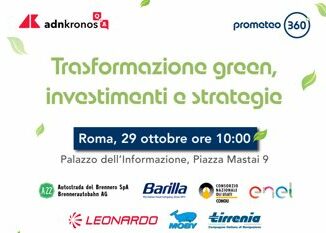 Trasformazione green investimenti e strategie evento Adnkronos QA il 29 ottobre Diretta dalle 10