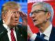 Trump promette Difendero Apple dalle multe europee