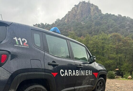 Carabinieri maltempo in Sardegna