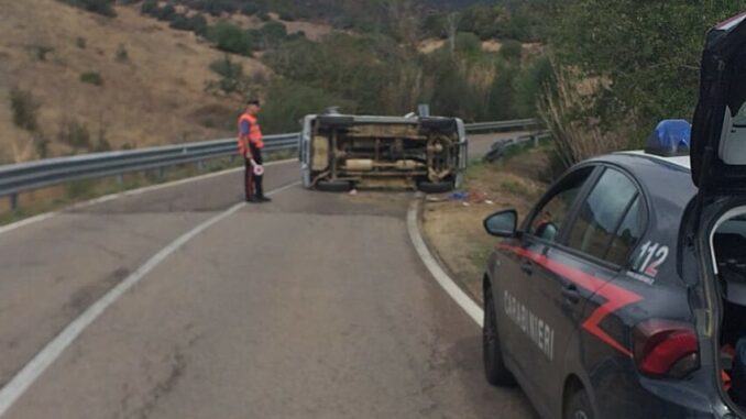 Incidente stradale villasimius