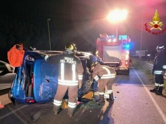 Incidente stradale ad Elmas