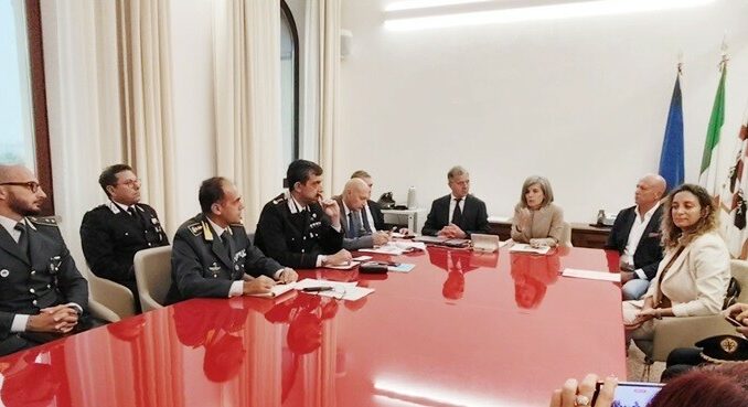 Incontro sicurezza pubblica Olbia