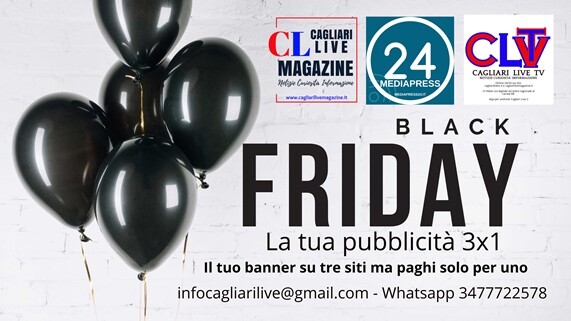 pubblicità black friday cagliari live