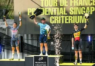 Cavendish vince lultima gara prima del ritiro il britannico trionfa a Singapore