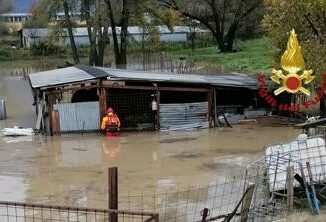 Maltempo a Rieti raffiche di vento e pioggia danni crolli e allagamenti