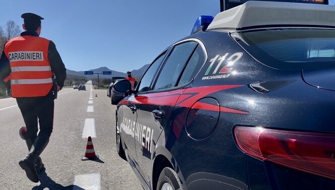 carabinier Nuoro Arresto di due giovani a Escalaplano (SU).